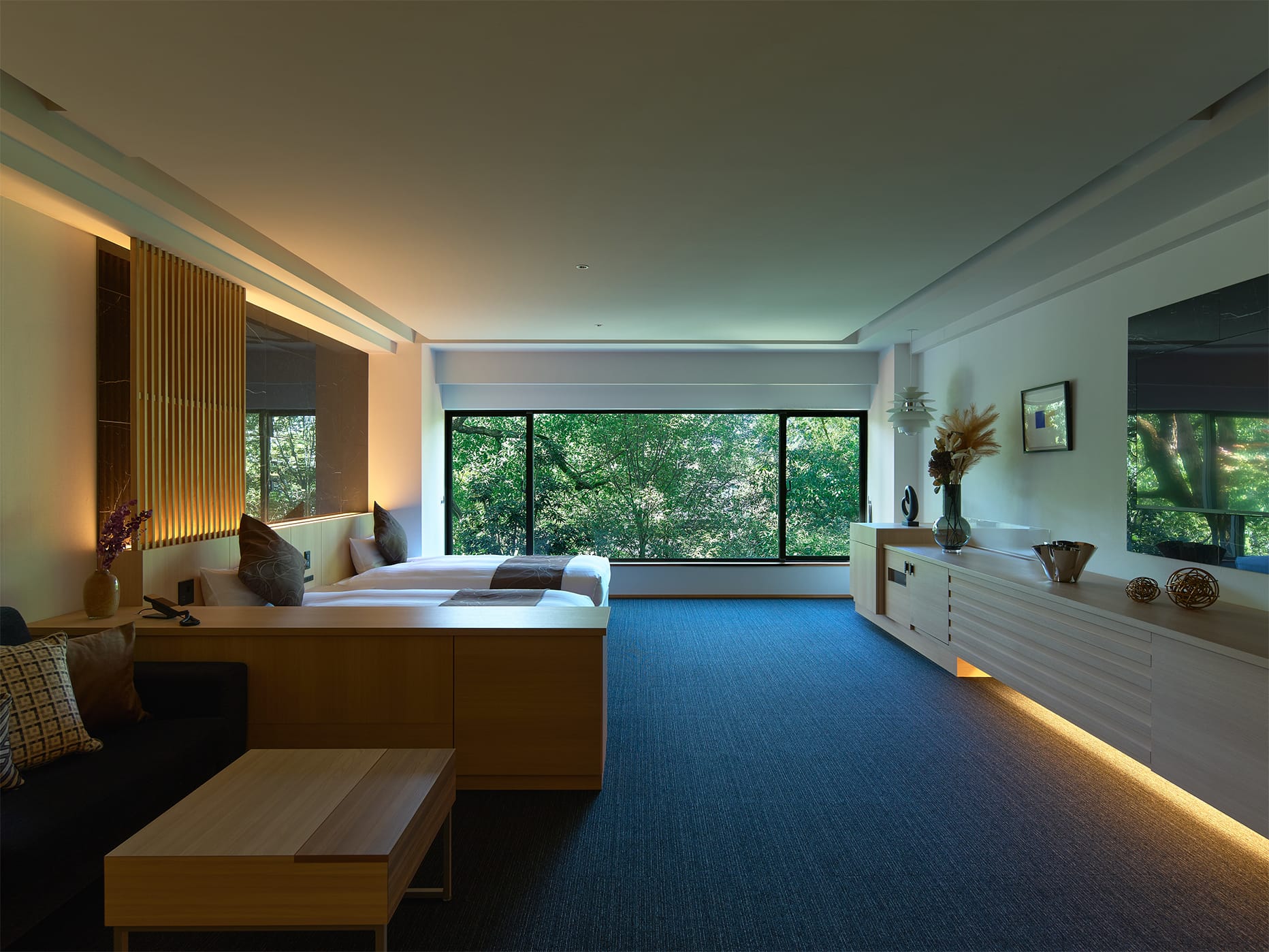 贅沢半露天風呂付スイート80㎡和洋室: 内観イメージ4