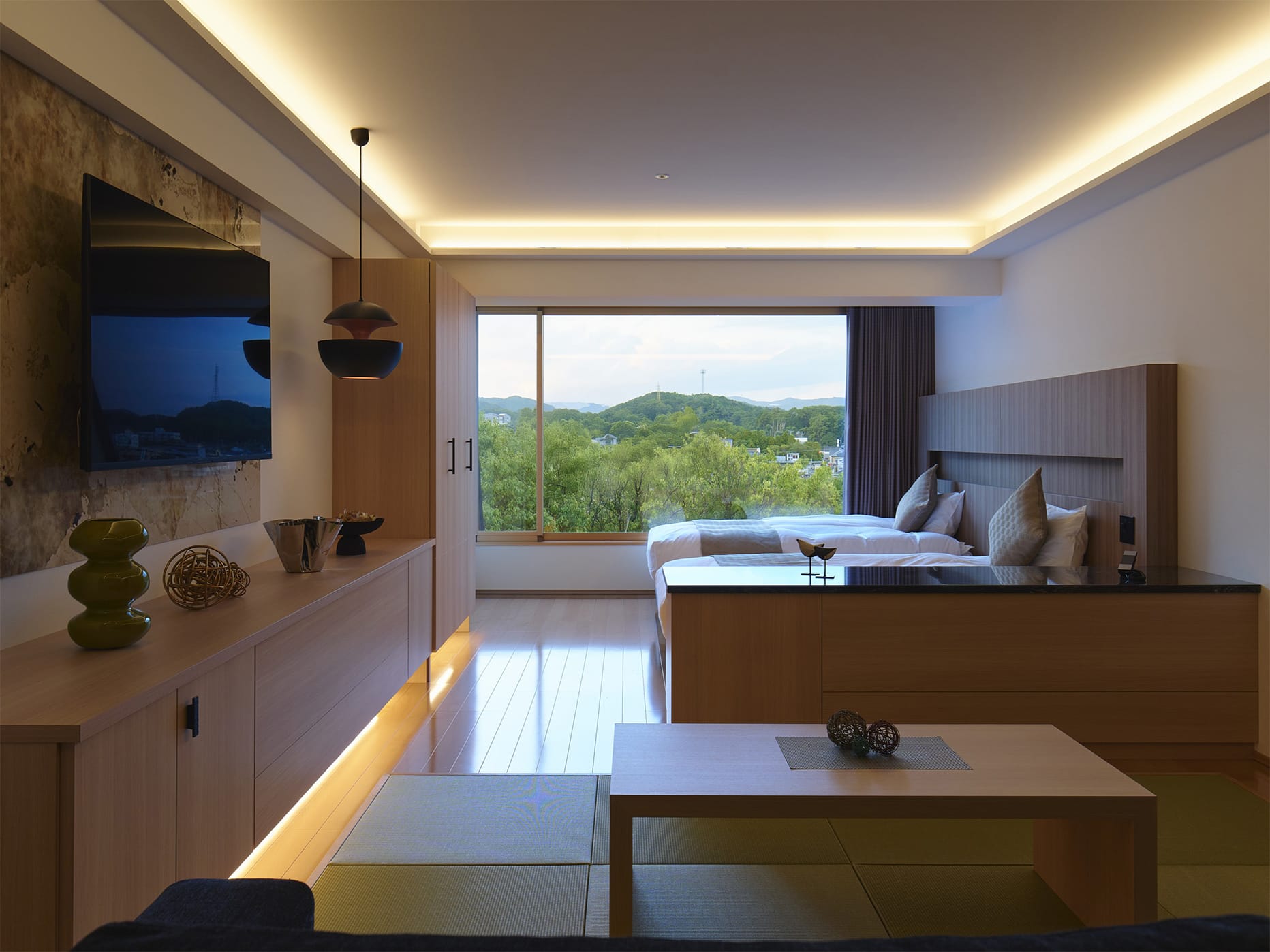 ワイド露天風呂ルーム付プレミアム70㎡和洋室: 内観イメージ6