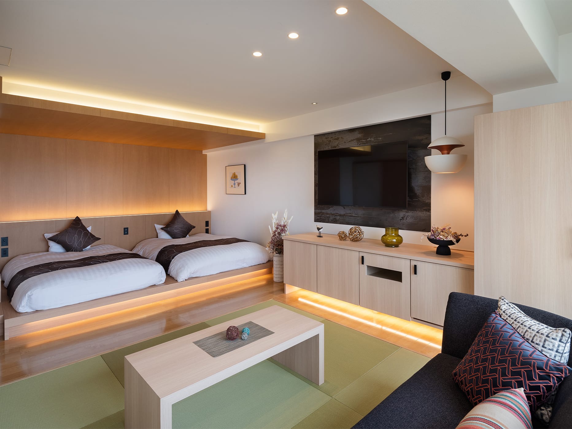 ワイド露天風呂ルーム付デラックス60㎡和洋室B: 内観イメージ5